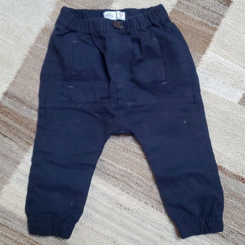 Zara Baby Jersey lined,  wool blend fancy joggers / pants